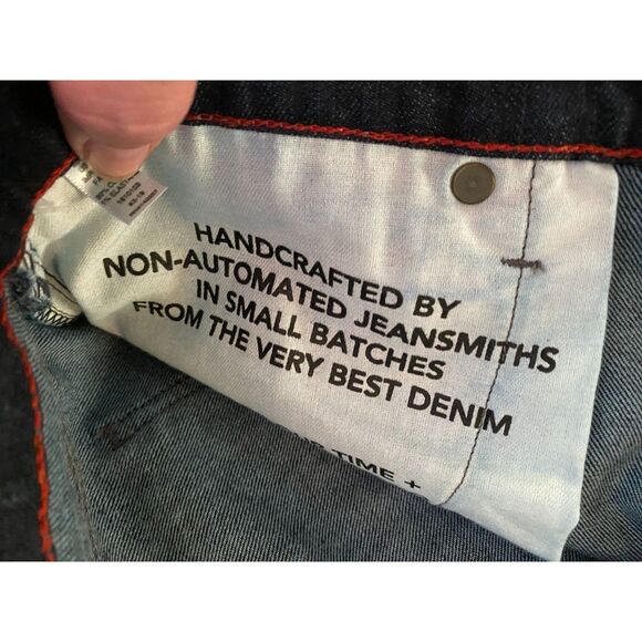 Raleigh Denim Workshop Jeans Jones Fit Dark Wash 31 Waist - Picture 6 of 7